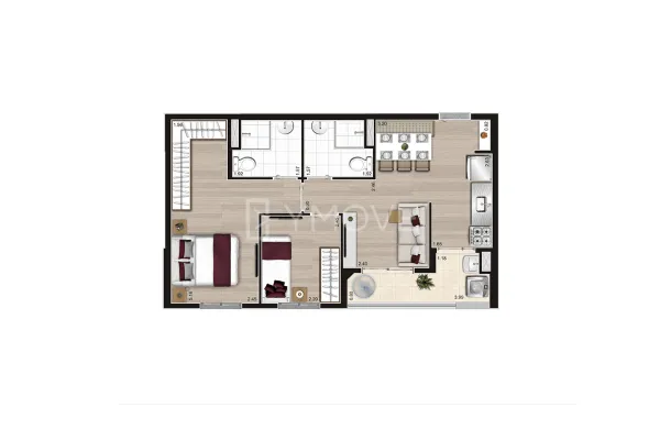 Apartamento à venda com 2 quartos no Jardim Maringá, São Paulo — foto 10