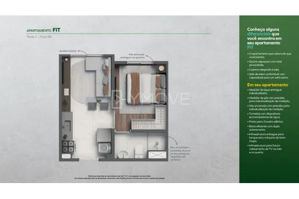 Apartamento à venda com 1 quarto no Vila Ré, São Paulo — foto 9