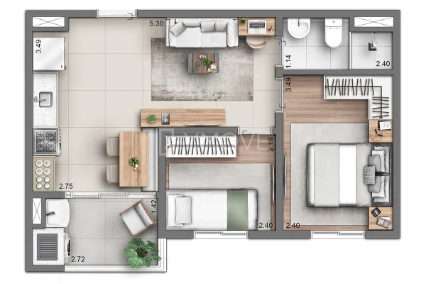 Apartamento à venda com 2 quartos no Vila Carmosina, São Paulo — foto 8