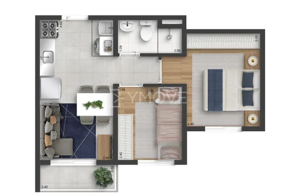Apartamento à venda com 1 quarto no Guaiaúna, São Paulo — foto 12